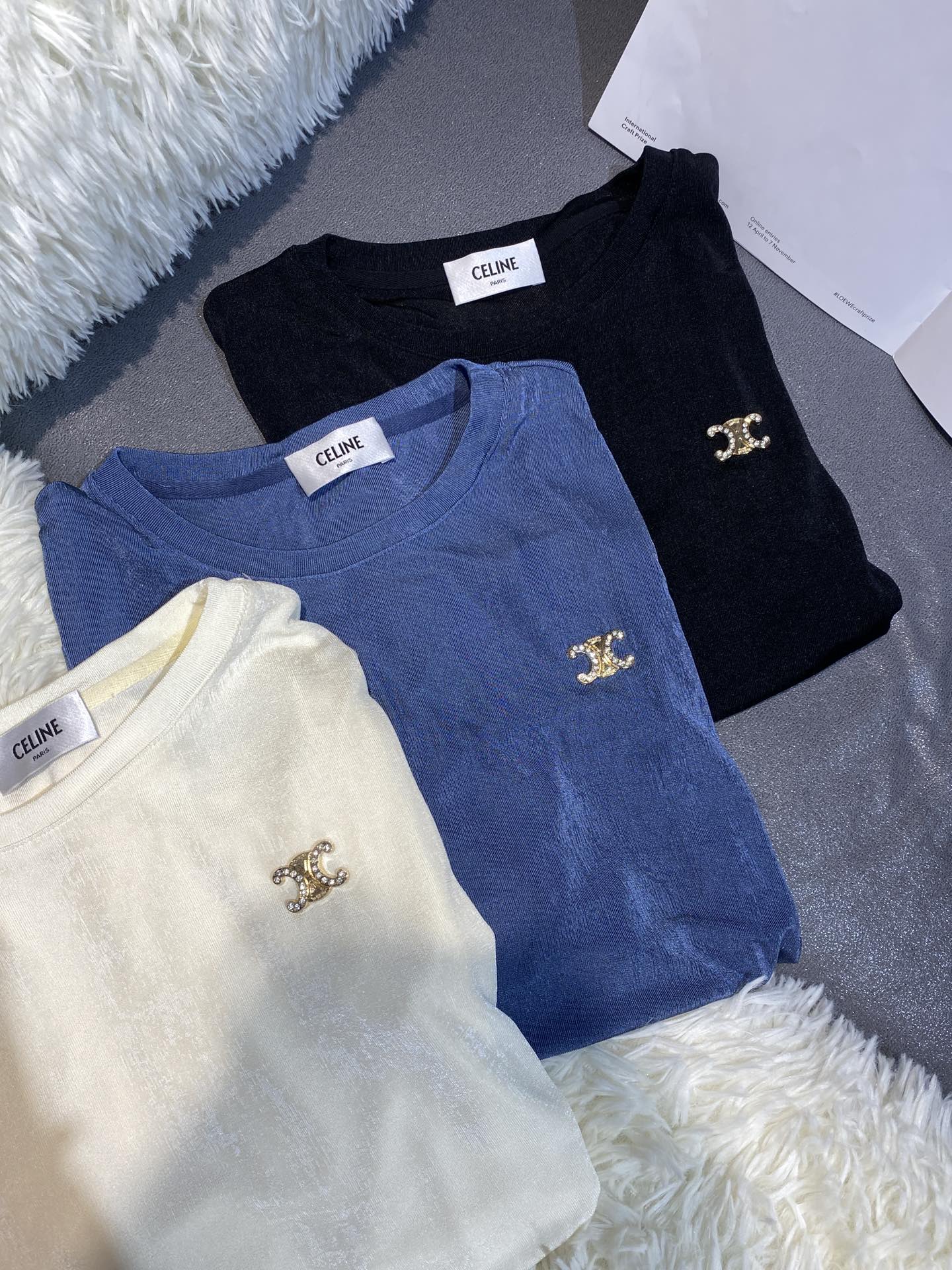 2025 new round neck base shirt