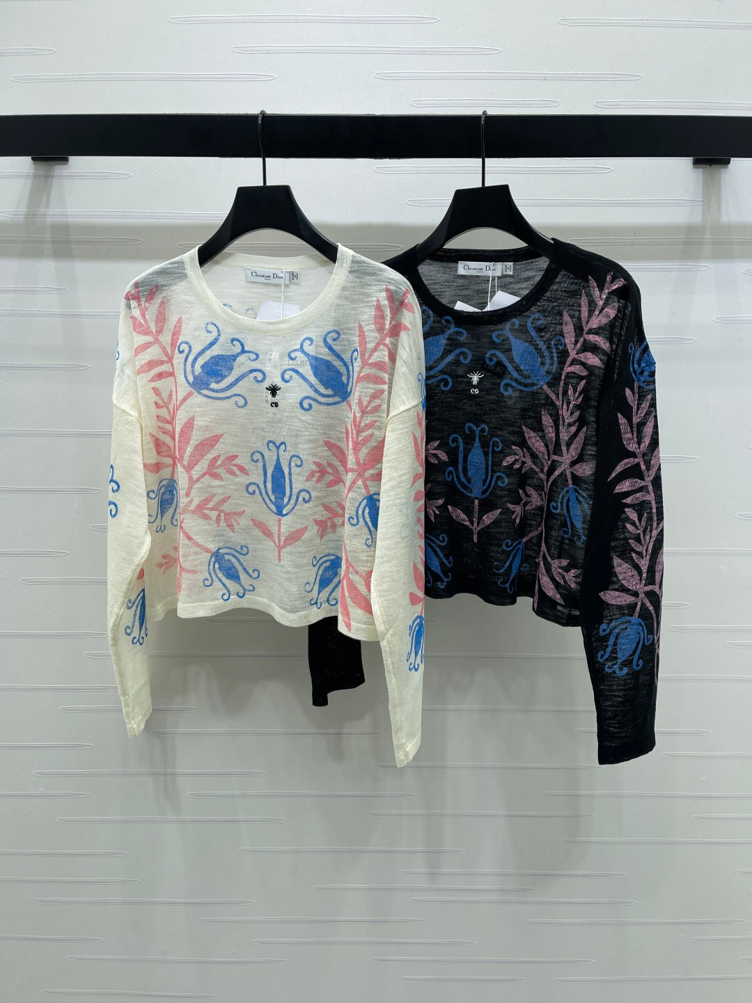 Printed Knitted Top