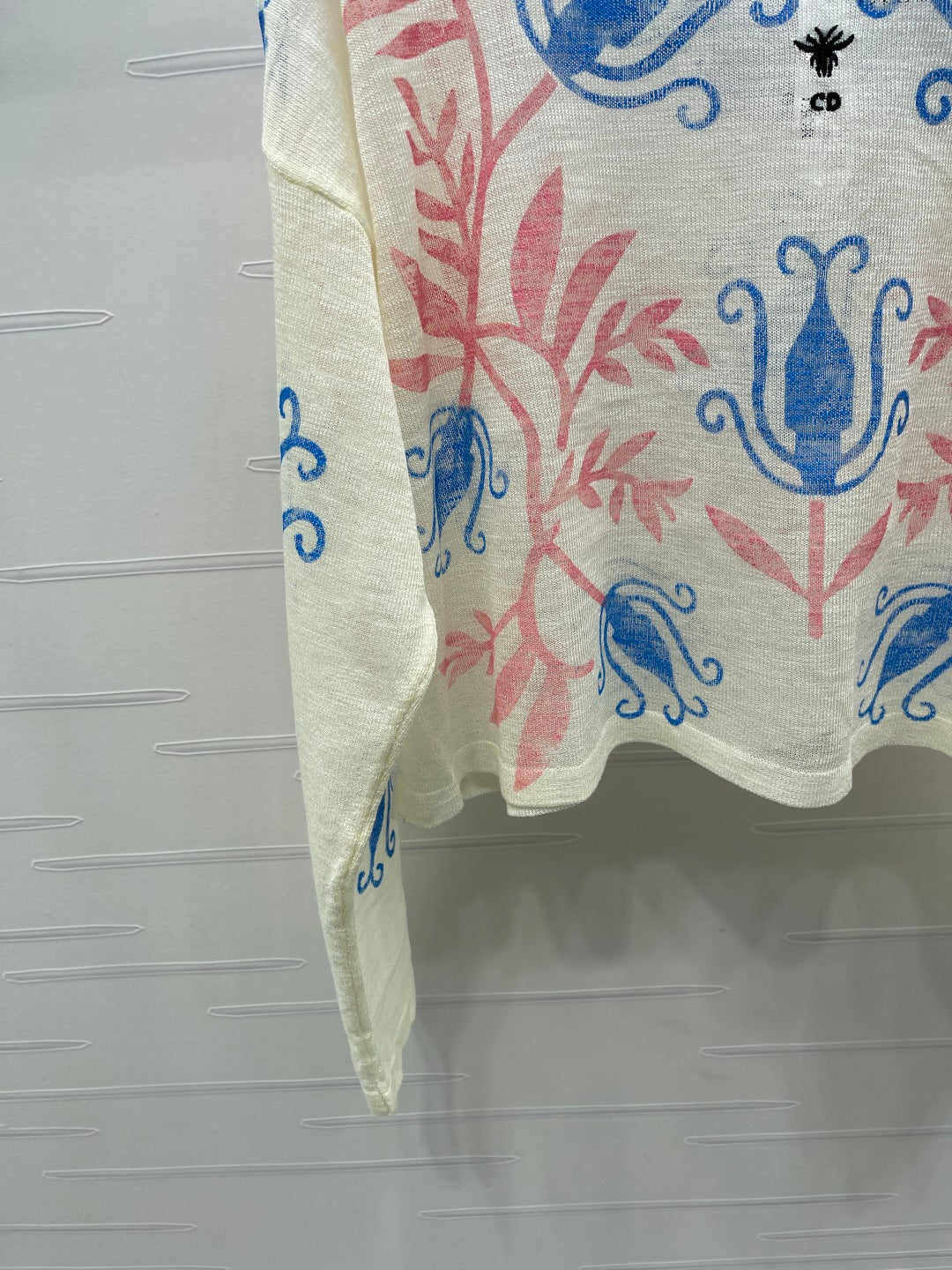 Printed Knitted Top