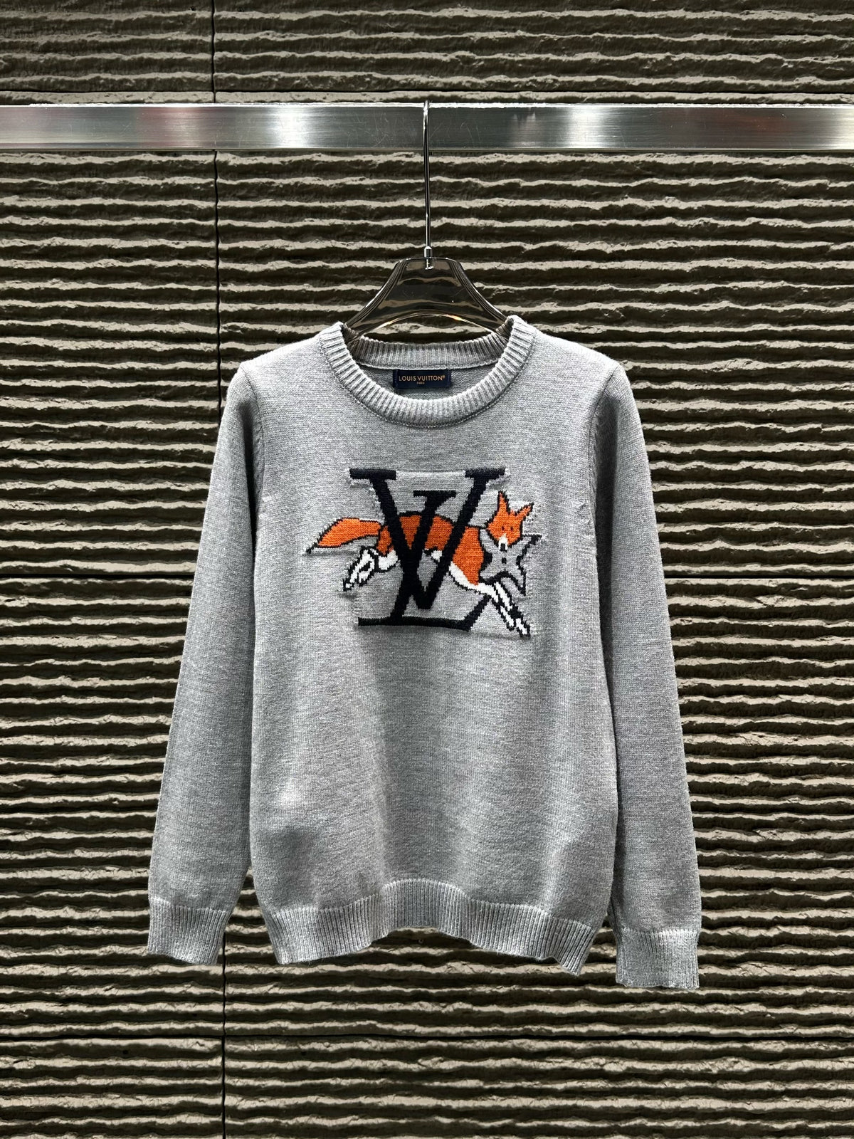 Jacquard Fox 🦊 Knitted long sleeved pullover
