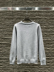 Jacquard Fox 🦊 Knitted long sleeved pullover