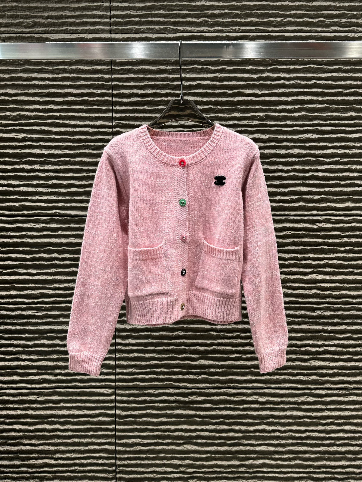 New custom colored button cardigan