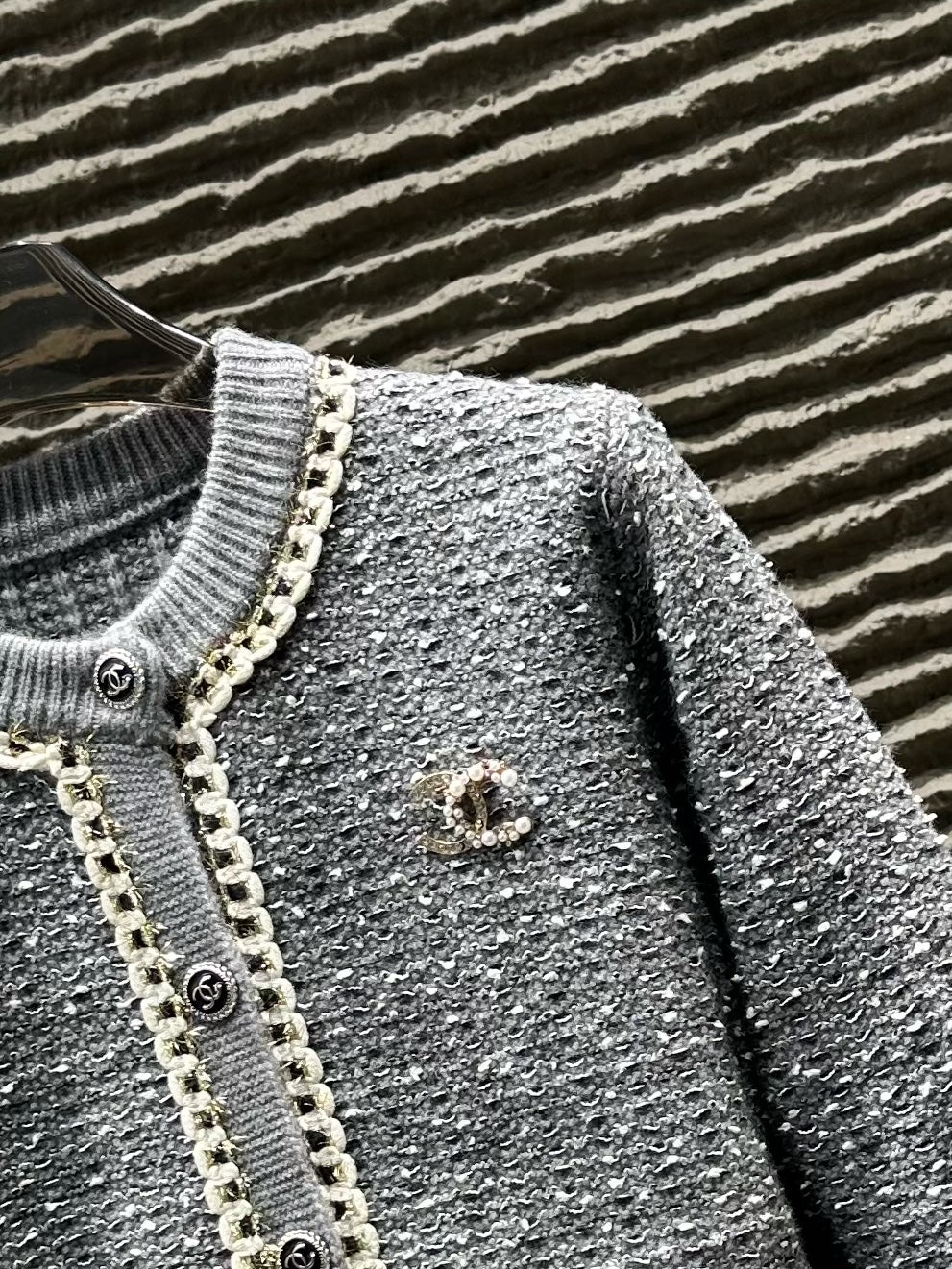 New temperament chain socialite cardigan