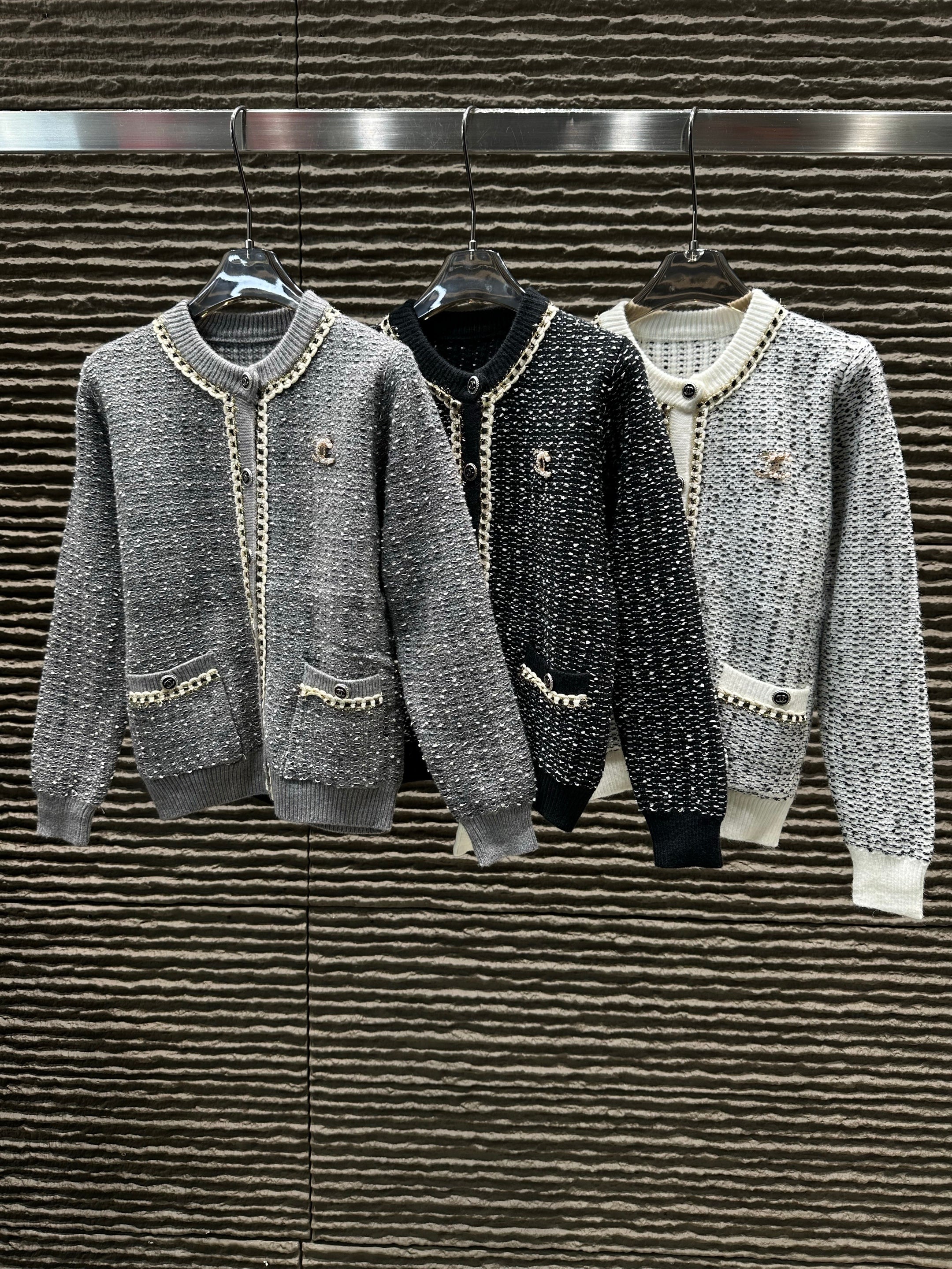 New temperament chain socialite cardigan