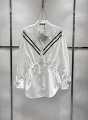 🆕 New RAD * Early Autumn Splicing Letter Shirt