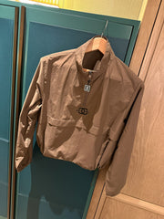 Half zip sun protection jacket