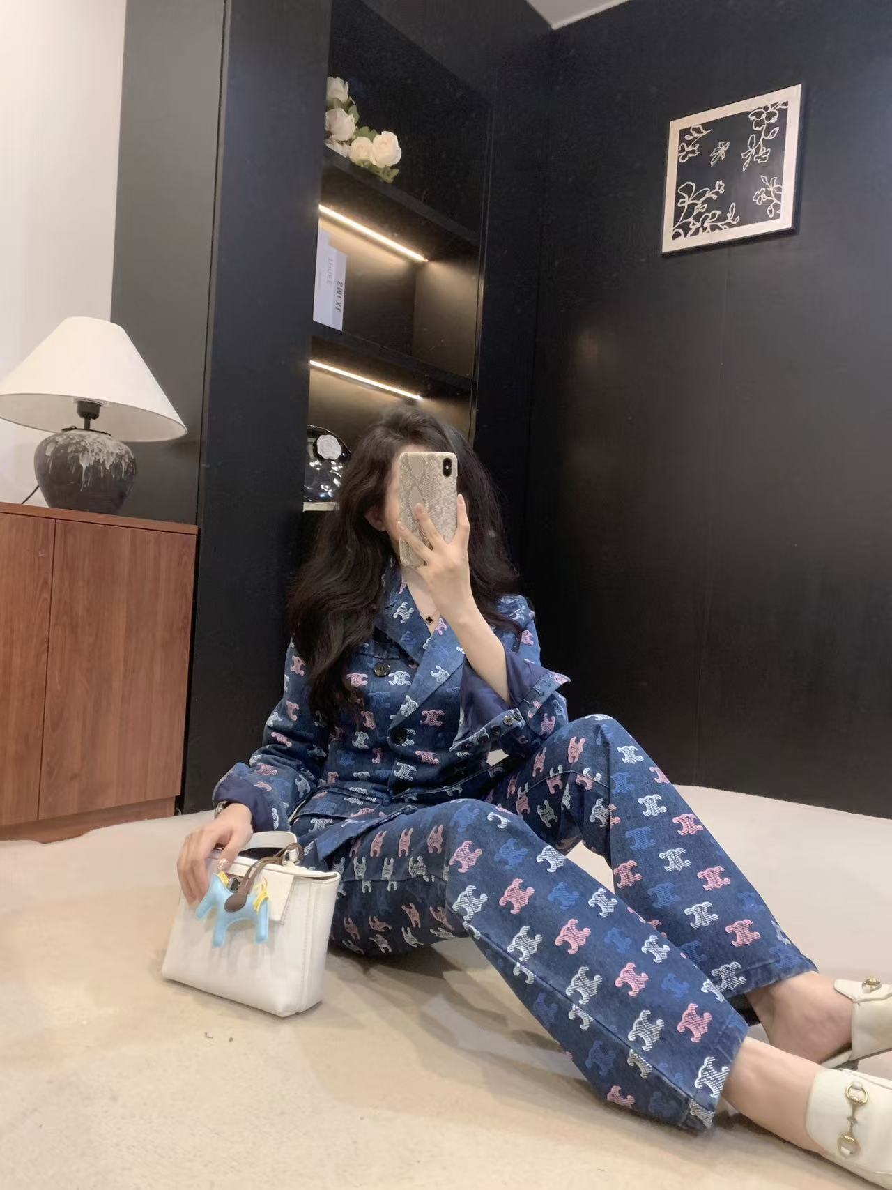 Early Autumn Latest Classic Logo Color Printed Cowboy Set