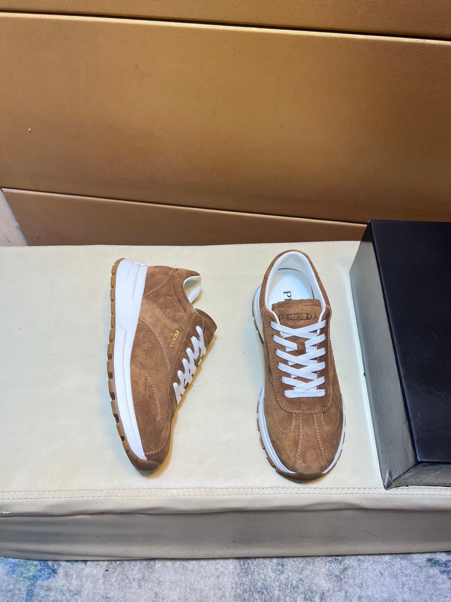 Classic high silk canvas men's shoes