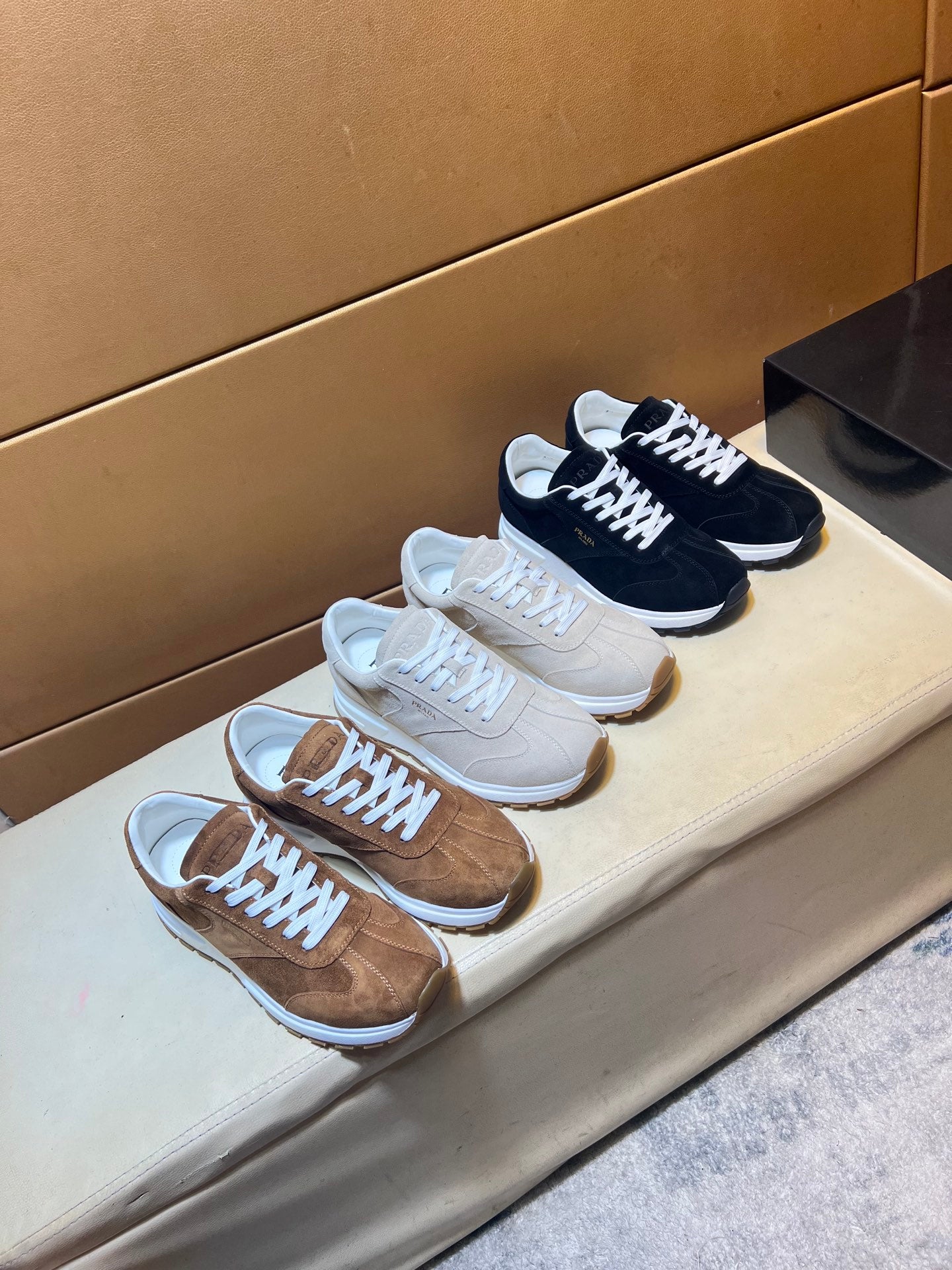 Classic high silk canvas men's shoes