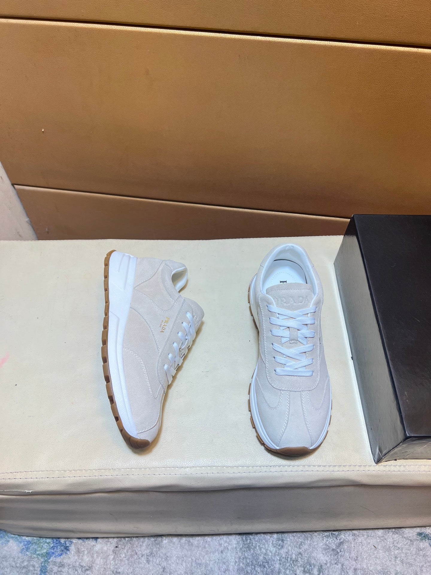 Classic high silk canvas men's shoes