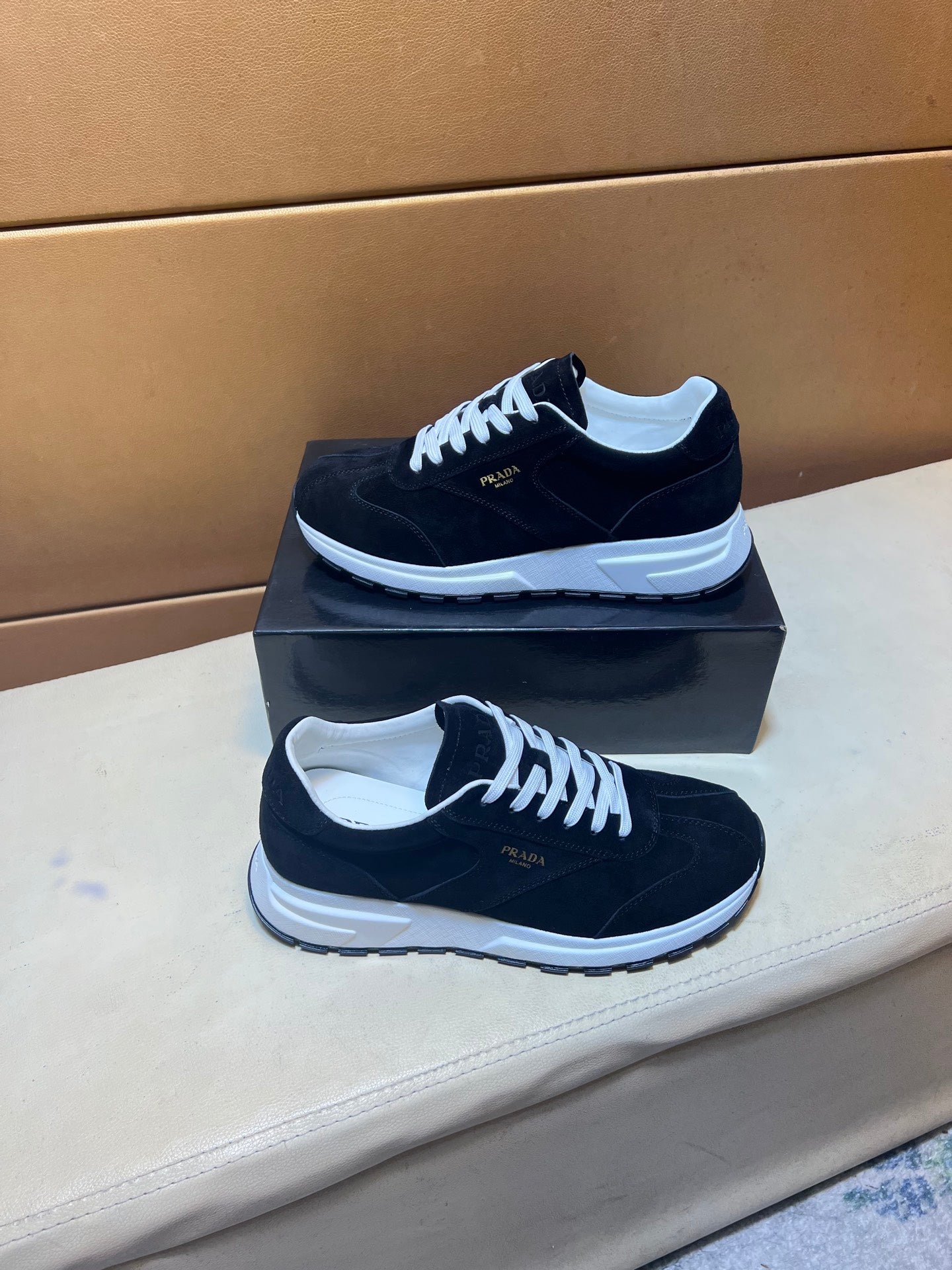 Classic high silk canvas men's shoes