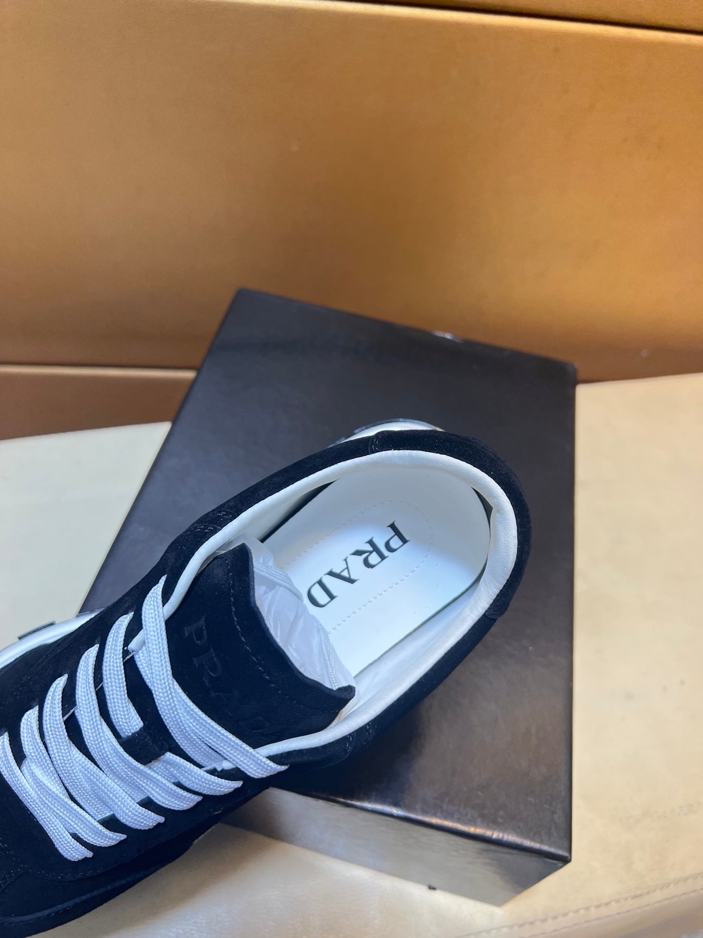 Classic high silk canvas men's shoes