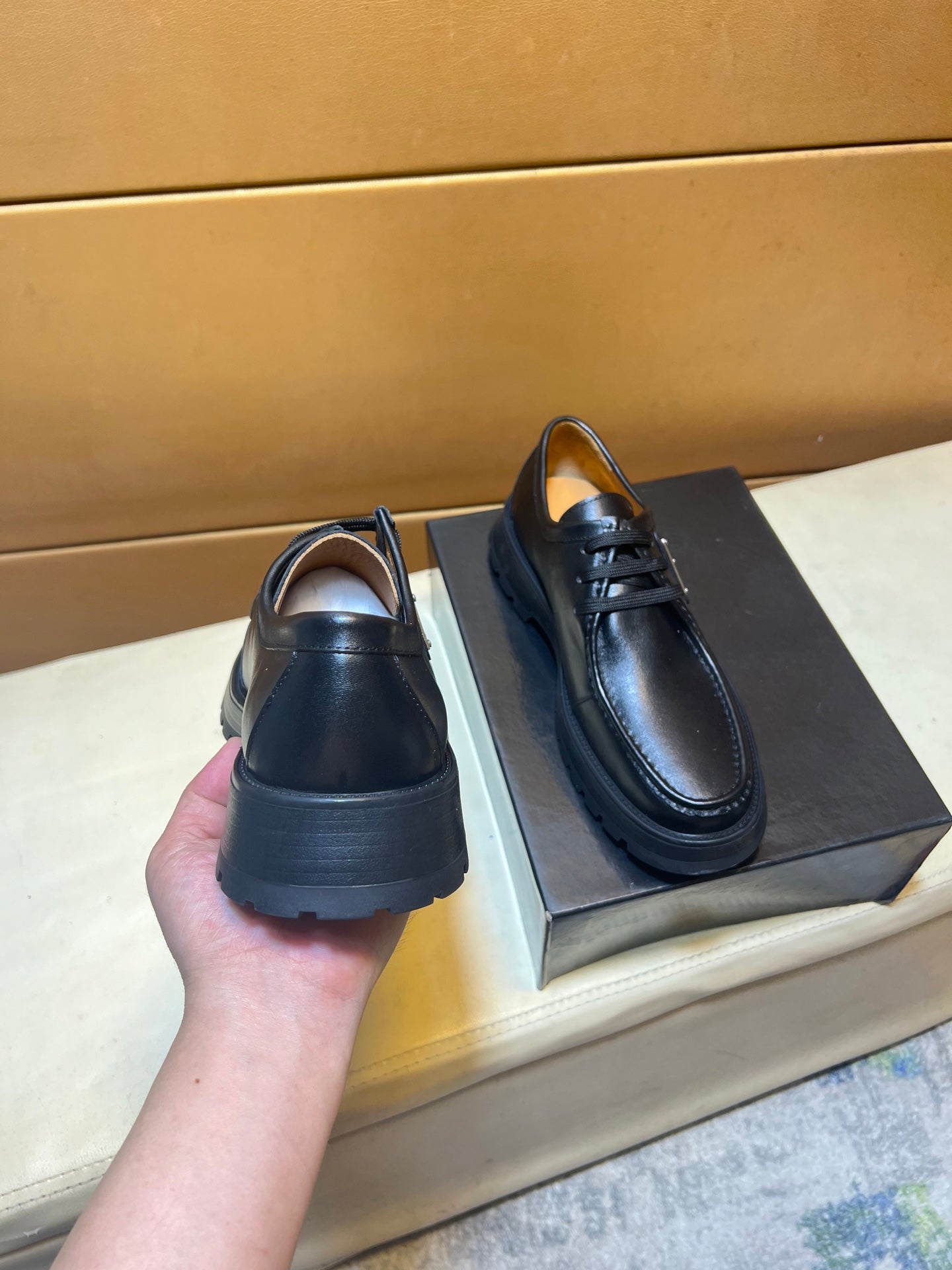 casual leather shoes